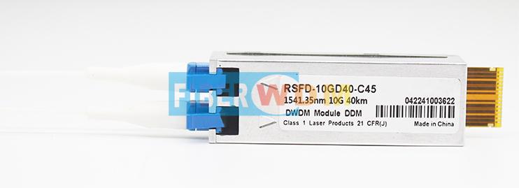 10G dwdm SFF 40km transceiver