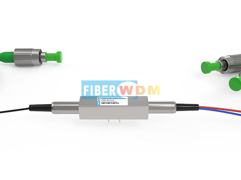 M1x2 Magnet Fiber Optical Switch