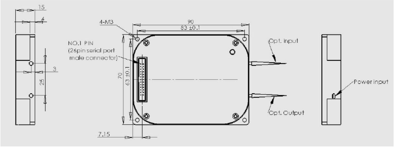 EDFA Optical Amplifier