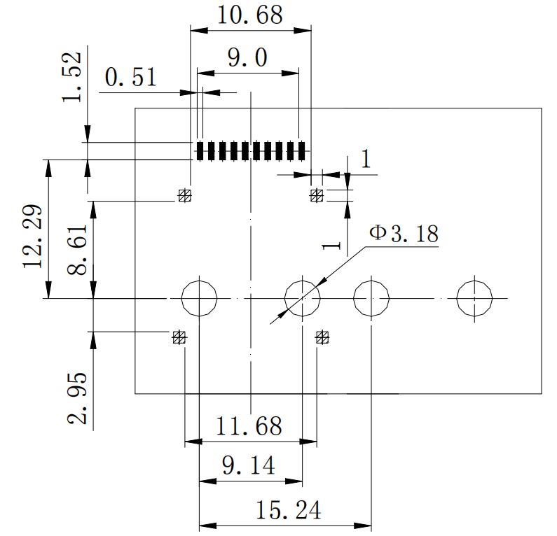 10G Multimode 850nm Industrial-grade 10Pin Optical Module
