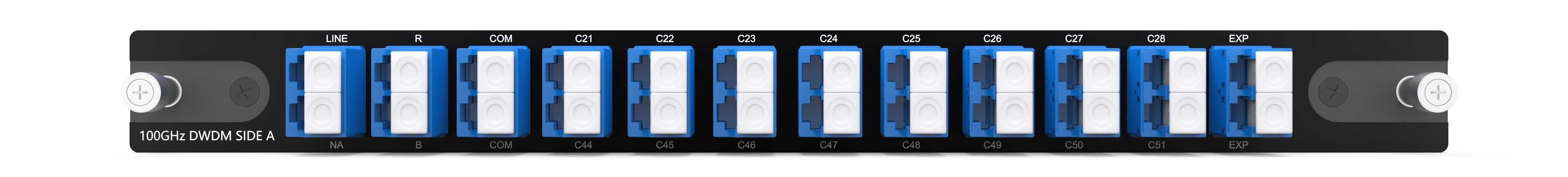 8CH DWDM MUX/ DEMUX Single Fiber