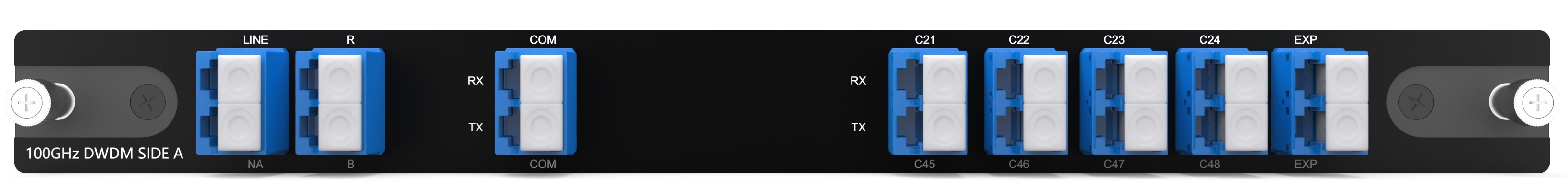 4CH DWDM MUX/ DEMUX Single Fiber