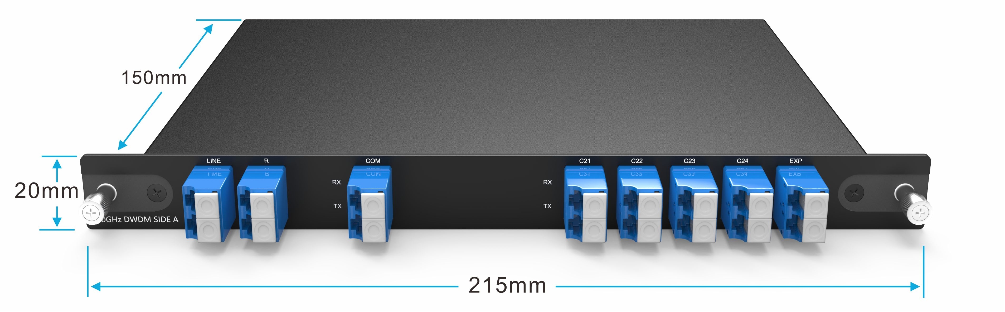 LGX BOX Plug in 4-Slot 1U Rack