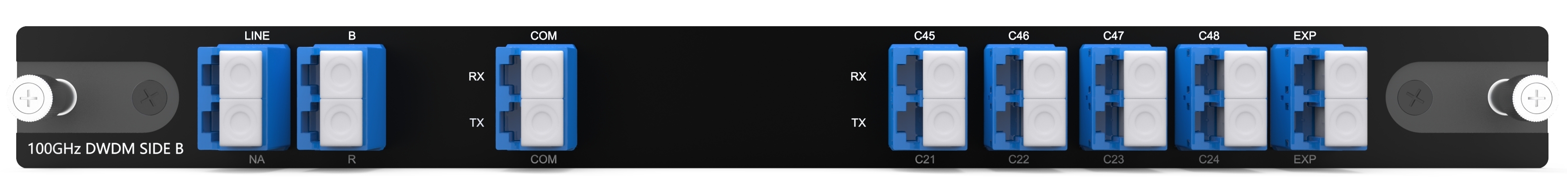 4CH DWDM MUX/ DEMUX Single Fiber