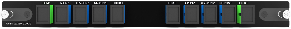 2X4CH WDM GPON XGS-PON NG-PON2 And OTDR