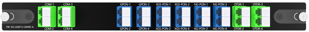 4X4CH WDM GPON XGS-PON NG-PON2 And OTDR