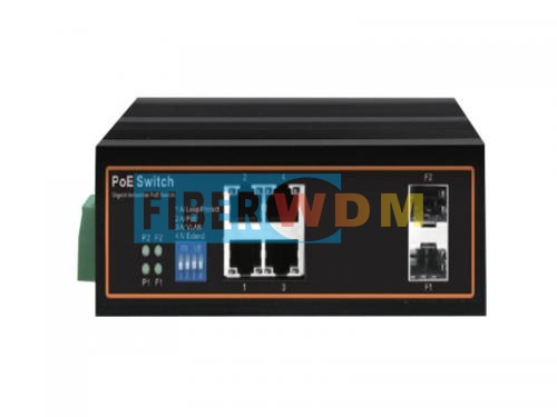 2-Optical 4-Electric POE Gigabit Industrial Switch FW304GPS-2F