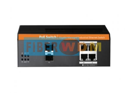 2-Optical 4-Electrical Ethernet Gigabit Industrial Switch  FW104GS-2F