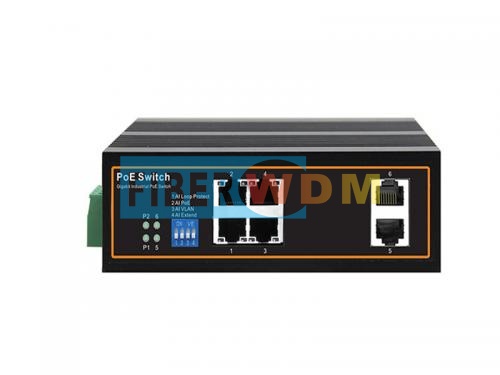 6-Electric POE Gigabit Industrial Switch FW304GPS-2G