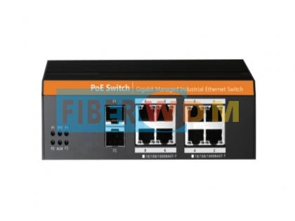 2-Optical 8-Electric POE Gigabit Industrial Switch FW108GPS-2F