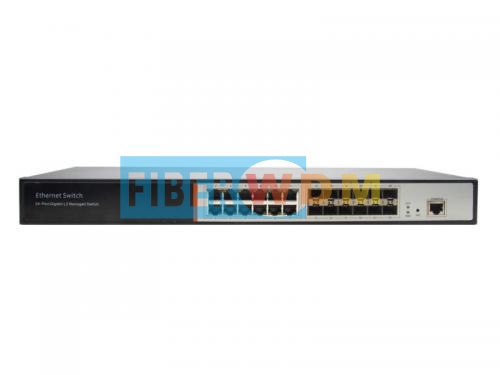 12-Optical 12-Electric Gigabit Management   Switch FW5700-12G-12F