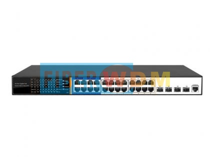 4-Optical 24-Electric Gigabit Management POE  Switch FW4024GP