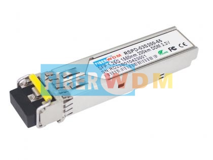 China SFP 1.25G 1550nm 200KM DDM Optical Transceiver