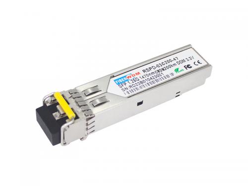 China SFP 1.25G 1270-1610nm CWDM 200KM DDM Optical Transceiver