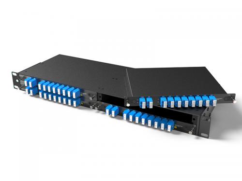 8ch 100G DWDM MUX DEMUX dual fiber