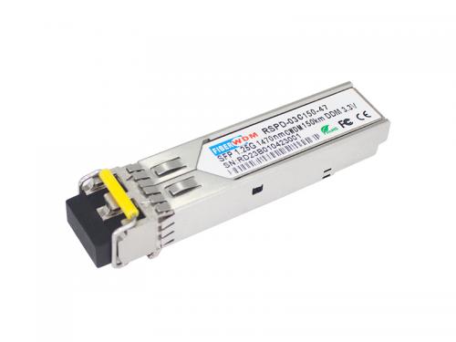 China SFP 1.25G 1270-1610nm CWDM 150KM DDM Optical Transceiver