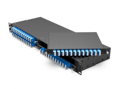 8CH 16 Waves DWDM MUX DEMUX，LC/UPC DWDM MUX DEMUX