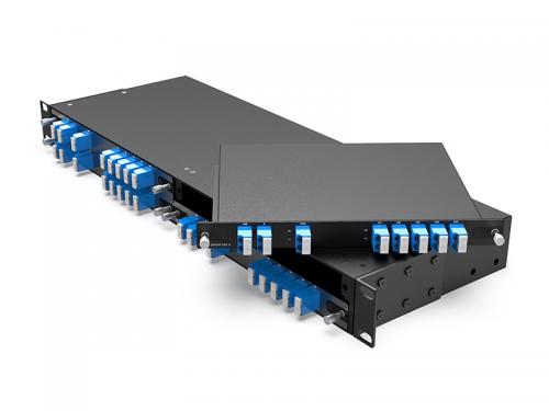 4CH DWDM MUX DEMUX Single Fiber，Single Fiber LC/UPC LGX Box
