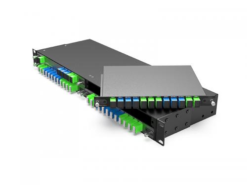 5CH WDM OTDR Plug in 4-Slot 1U Rack