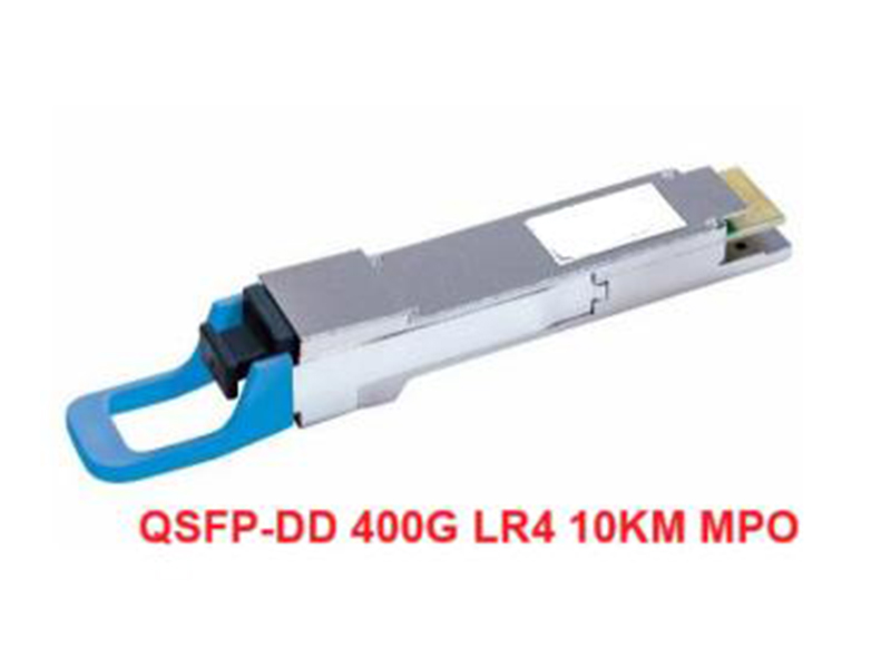 241117 وحدة QSFP-DD 400G SM LR4 10KM MPO